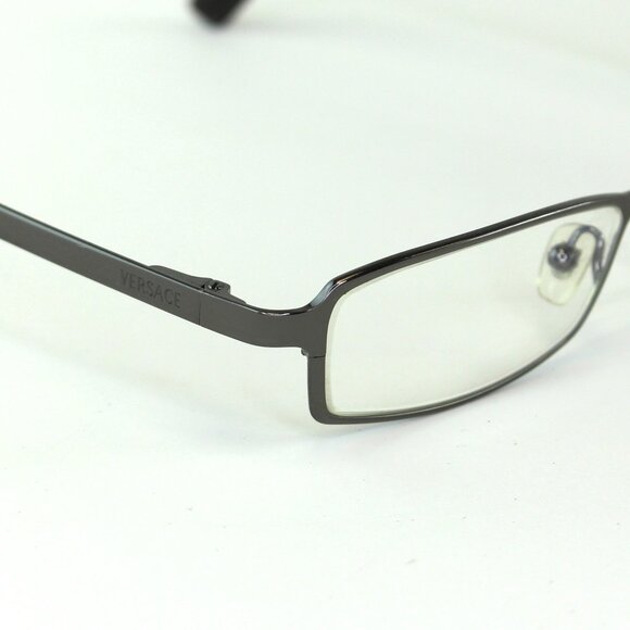 Versace MOD 1041 1001 Unisex Gunmetal Eyeglasses Size 51/17/135 - Picture 9 of 11
